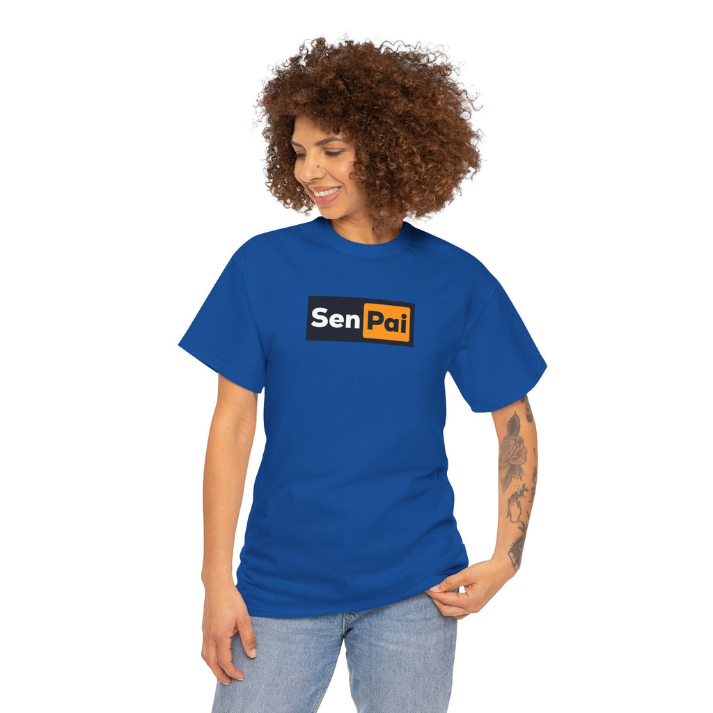 Senpai T-Shirt — Anime-Inspired Retro Box Tee