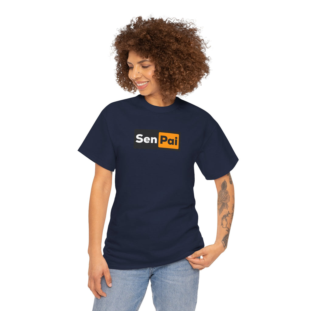 Senpai T-Shirt — Anime-Inspired Retro Box Tee