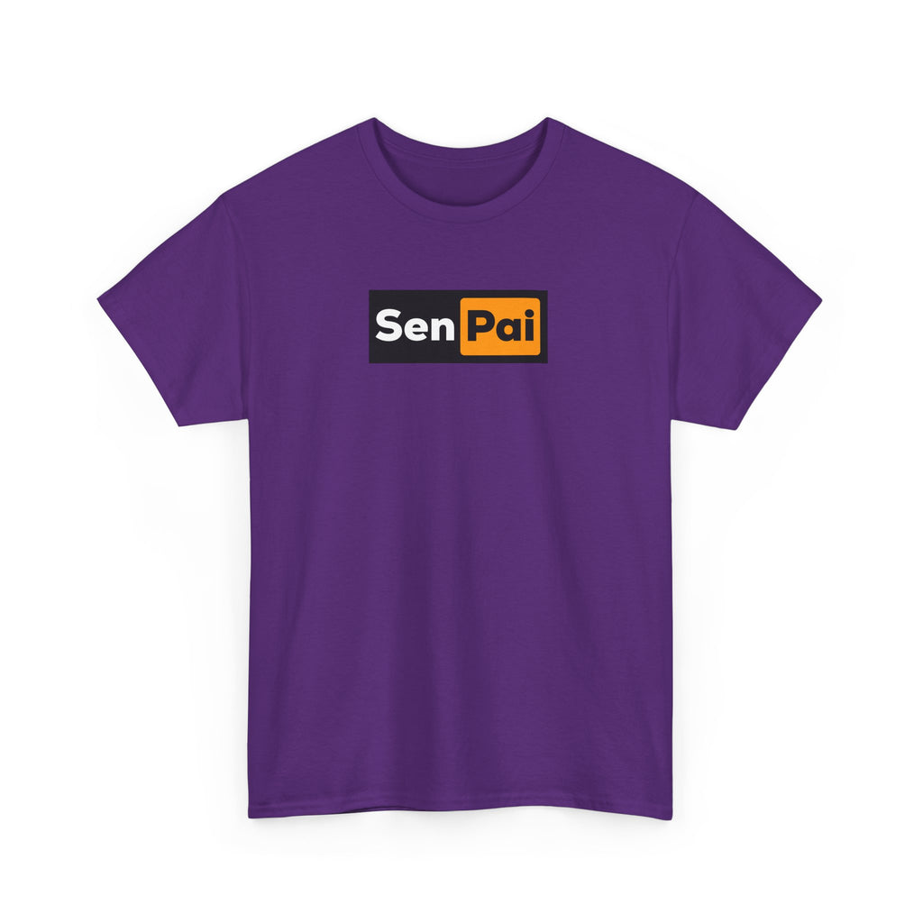 Senpai T-Shirt — Anime-Inspired Retro Box Tee