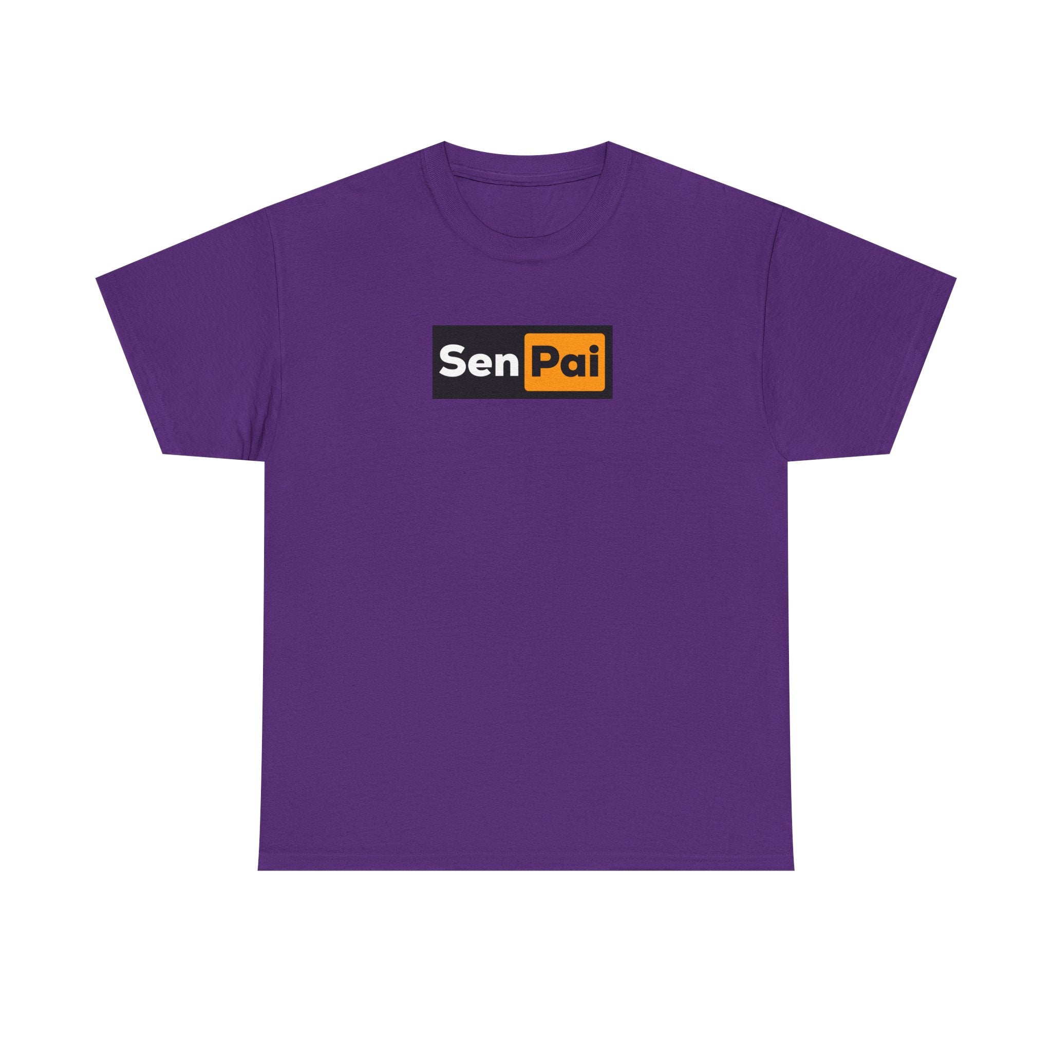 Senpai T-Shirt — Anime-Inspired Retro Box Tee