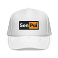 Senpai Trucker Cap – Retro Anime-Inspired Mesh Hat