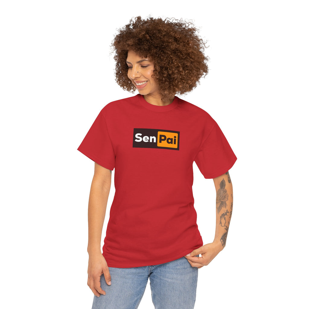 Senpai T-Shirt — Anime-Inspired Retro Box Tee