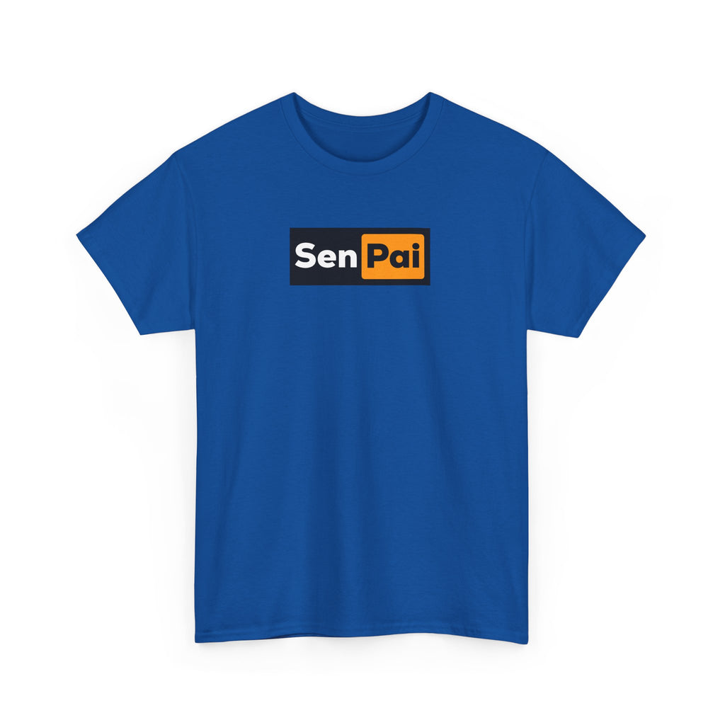 Senpai T-Shirt — Anime-Inspired Retro Box Tee