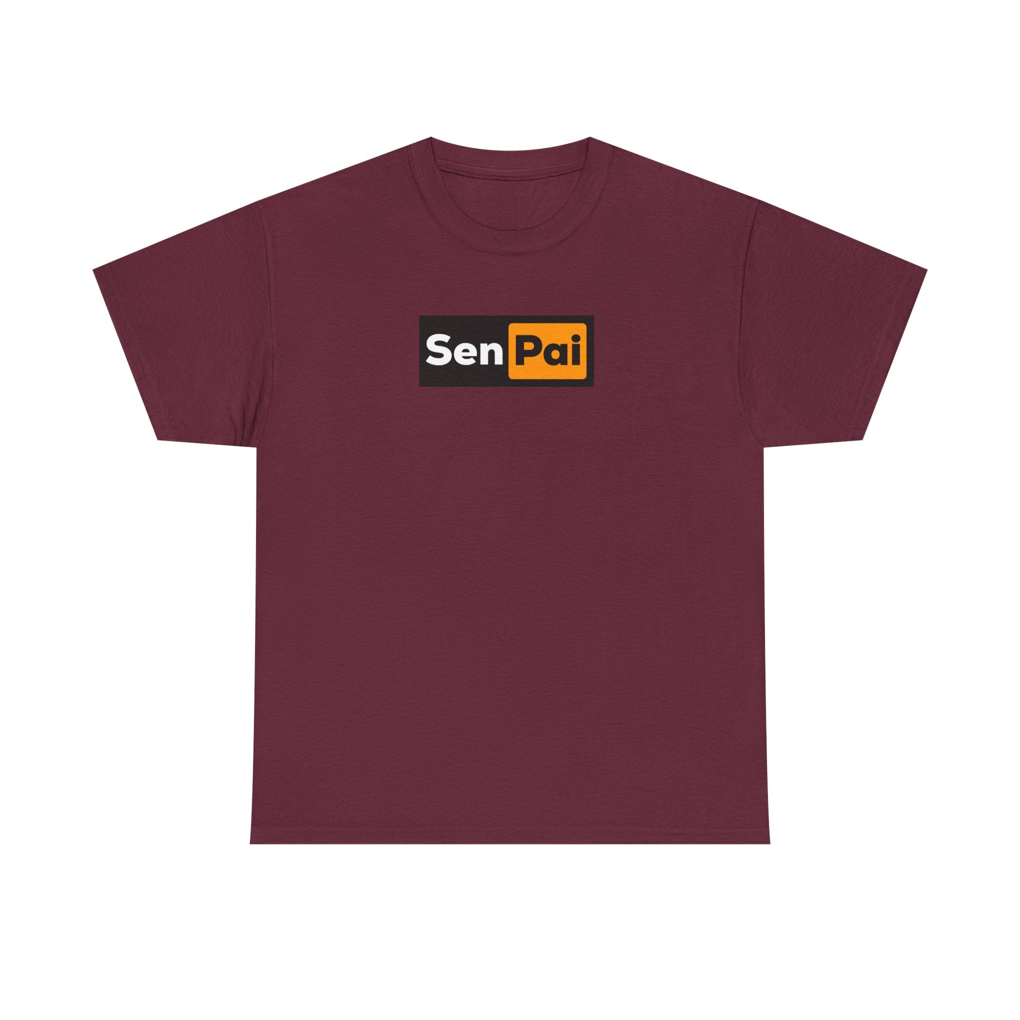 Senpai T-Shirt — Anime-Inspired Retro Box Tee